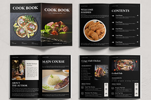 Cookbook Recipe Layout