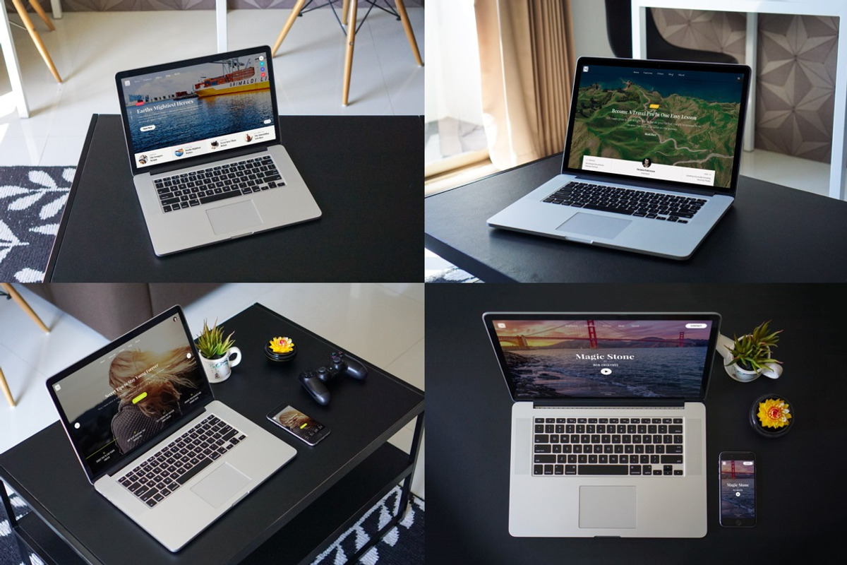 20 iPhone & Macbook Mockups, an iPhone Mockup by UI Chest (Photo 6 of 9)