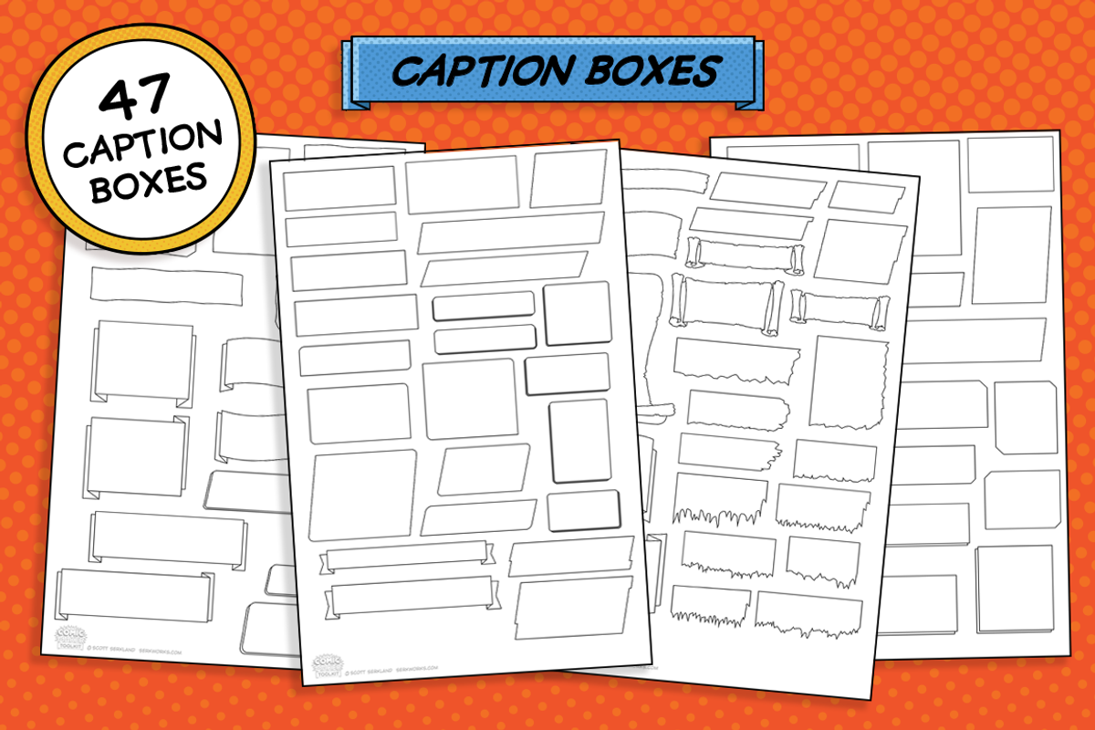 Comic Maker Toolkit, an Object Graphic by Serkworks Art Labs (Photo 7 of 17)
