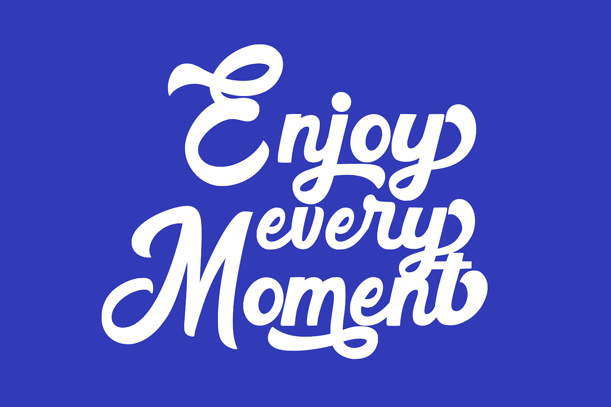Freaking, a Script Font by HATFSTUDIO (Photo 2 of 9)