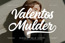 Valentos Mulder Elegant Script Font