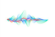 Sound wave logo template., a Branding & Logo Template by Anton Akhmatov (Thumbnail 1 of 3)