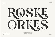 Roske Orkes Serif Font, a Serif Font by Perfectype (Thumbnail 1 of 9)