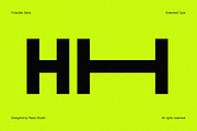 Euphora Typeface Wide Sans Font, a Sans Serif Font by Rasio Studio (Thumbnail 3 of 8)