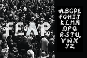 The Toilet Paper Font, a Blackletter Font by Dollcee (Thumbnail 2 of 2)