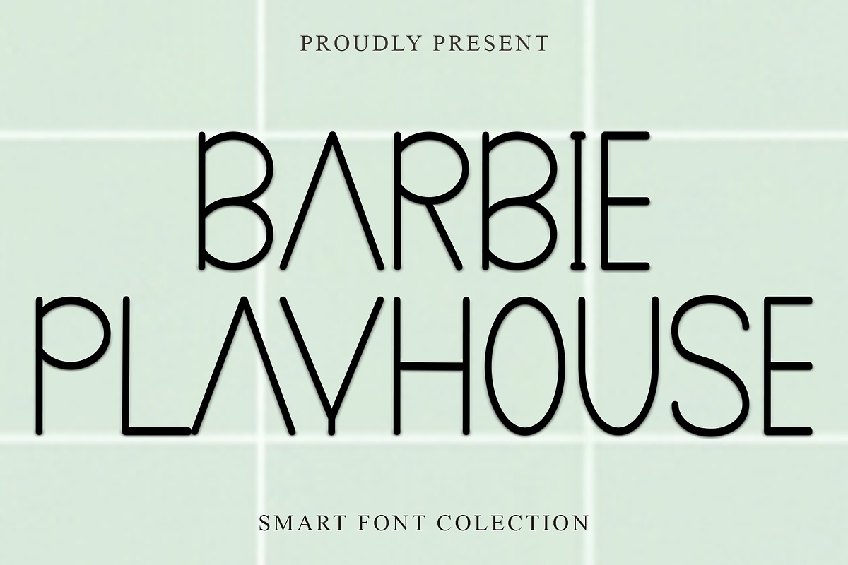 Barbie Playhouse, a Sans Serif Font by InermediaSTUDIO (Photo 1 of 8)