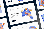 3D Content Icons, a 3D by Flat Icons (Thumbnail 6 of 8)