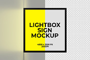Lightbox Sign Mockup, an Advertising Mockup by Medialoot (Thumbnail 5 of 7)