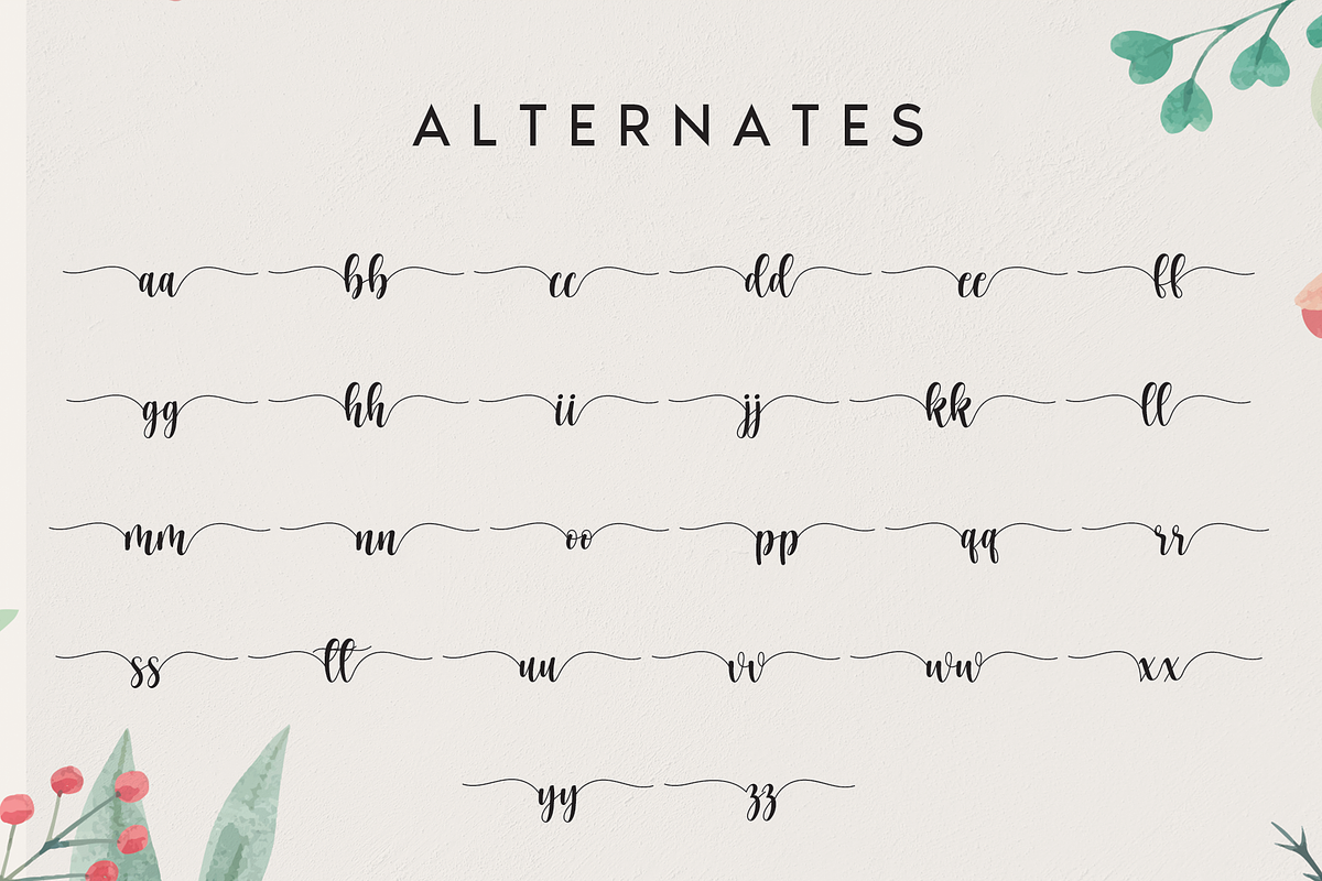 Homework | handwritten font, a Script Font by Scratchones (Photo 9 of 13)