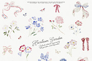 Heirloom Garden: watercolor clipart, a Decorative Illustration by Purple (Thumbnail 6 of 9)