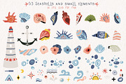 FOLK UNDERWATER - VECTOR KIT, a Decorative Illustration by My Space Garden (Thumbnail 8 of 16)
