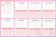 Baby Memory Book canva, a Stationery Template by Designmela01 (Thumbnail 2 of 6)