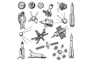 Artificial Satellite, Spaceships