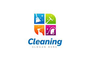 Cleaning Service Business Logo, a Branding & Logo Template by Distrologo