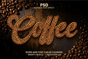 Coffee Shiny Text Effect Template, a Layer Style Add-On by bdrobin (Thumbnail 2 of 2)