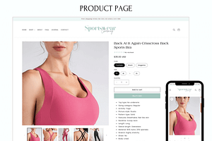 SPORTSWEAR Clothing Shopify Theme