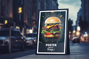 20 Street Poster and Banner Mockups, an Advertising Mockup by optimism (Thumbnail 15 of 21)
