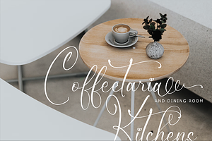 Mendikari Chic Calligraphy Font