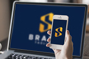 S letter unique logo design, a Branding & Logo Template by Amadul11 (Thumbnail 4 of 4)