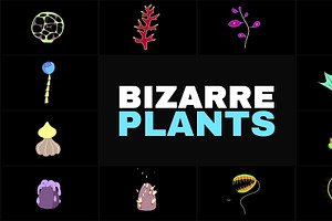 Bizarre Plants | DaVinci Resolve, a Templates & Theme by FlashFXbox