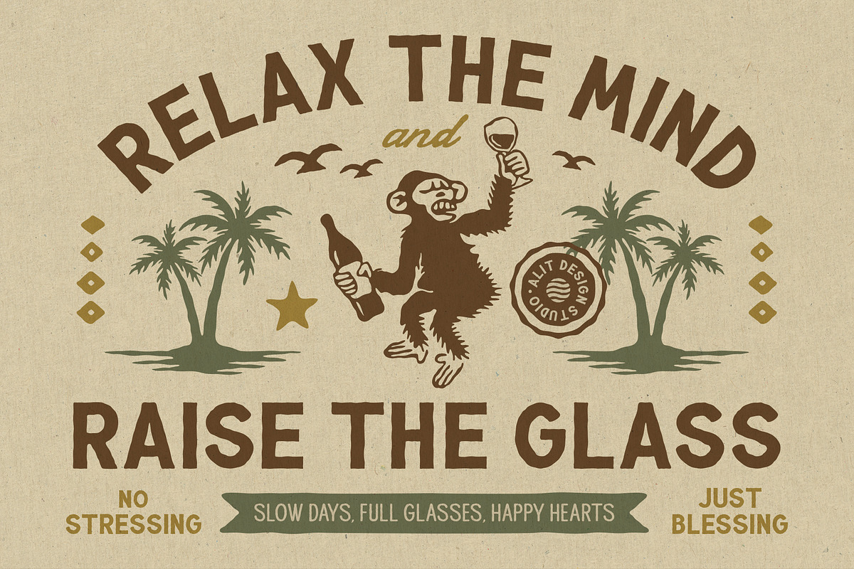 Palmera Island Typeface, a Sans Serif Font by alit design (Photo 12 of 17)