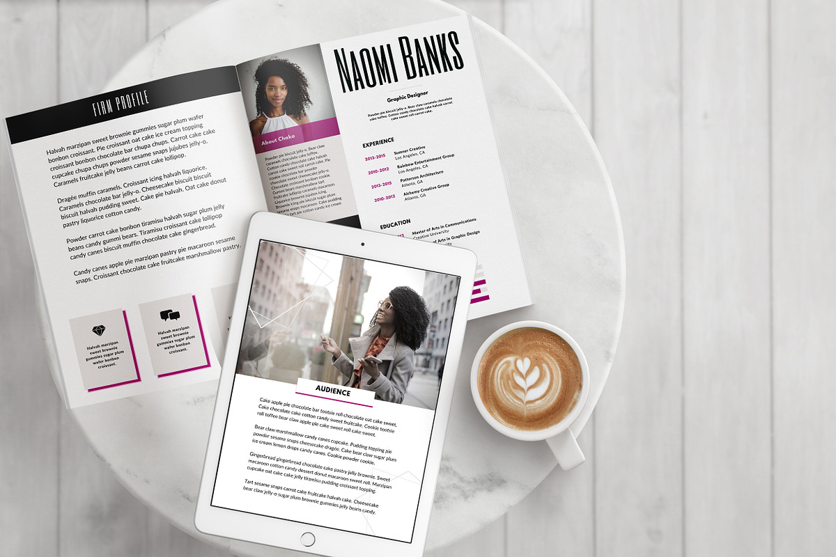 Canva Proposal Template Runway Model, a Marketing Template by Digital Diva Design (Photo 9 of 9)