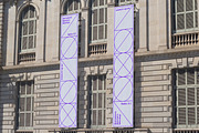 Barcelona Vertical Banners Mockup, a Print Template by M-up (Thumbnail 2 of 2)