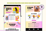 Colorful Wix Studio Sales Page, a Wix Template by Template Twist Shop (Thumbnail 7 of 10)