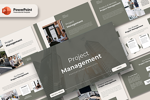 Project Management - PowerPoint, a Presentation Template by artchiles_design