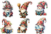 Halloween gnome Clipart, an Illustration by Designworld (Thumbnail 4 of 5)