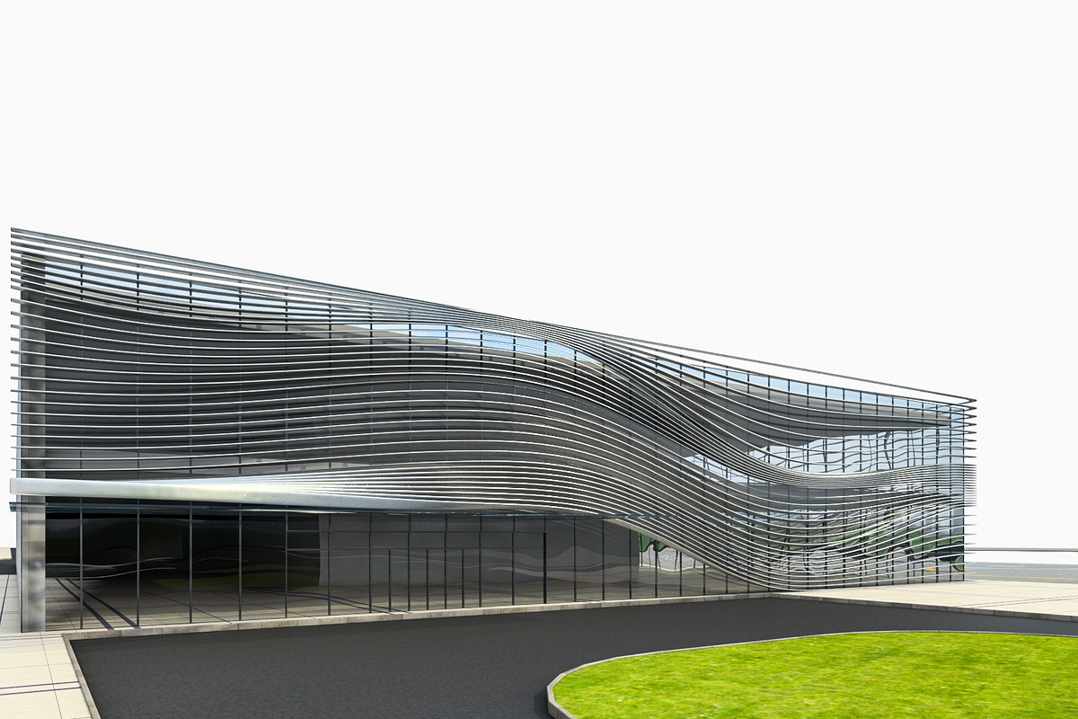 Modern Regional Airport, an Architecture 3D Model by 3DNUTS (Photo 3 of 14)