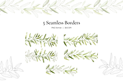 Olives – Watercolor & Line Art, a Decorative Illustration by Liliia Polos Illustration (Thumbnail 8 of 12)