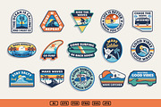 Surfing Design Pack, an Illustration by cd-design.co (Thumbnail 2 of 7)