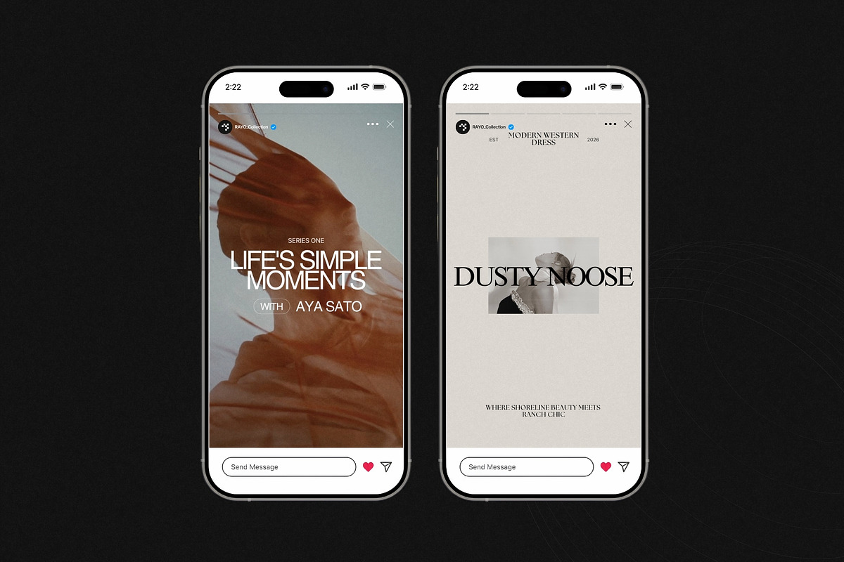 RAYO | Instagram Template (II), a Social Media Template by Pixel Grid (Photo 4 of 10)