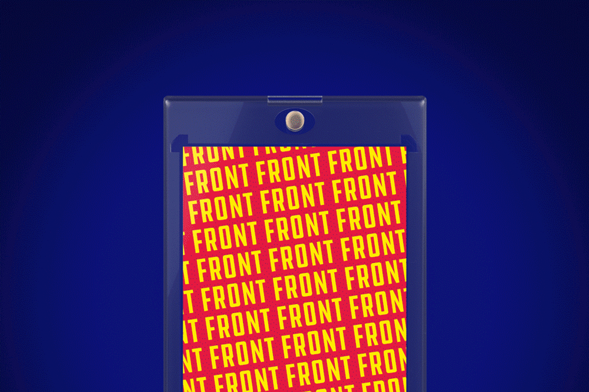 3D One Touch Trading Card Mockups, a Product Mockup by BradleyJackDesign (Photo 7 of 7)
