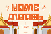Ravhani - Thailand Display Font, a Sans Serif Font by Flawless And Co (Thumbnail 3 of 10)