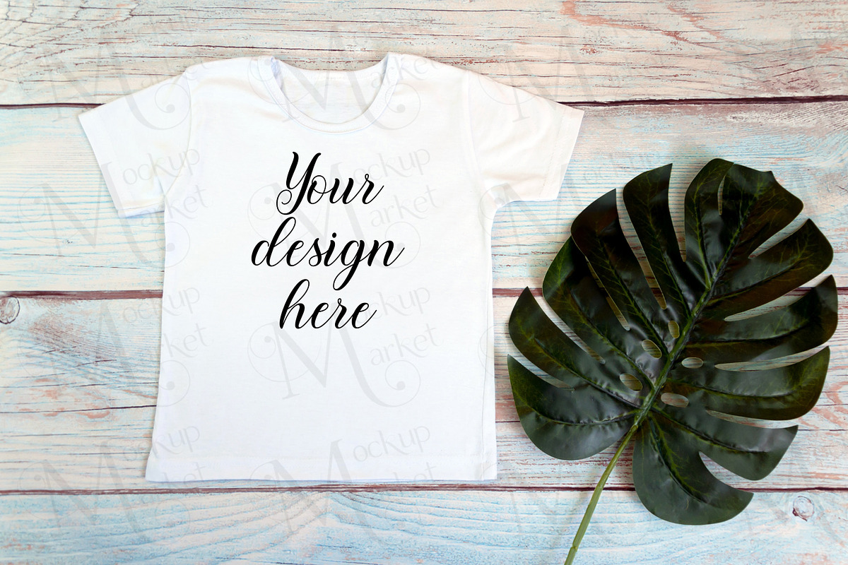 18 Kids White t-shirt Mockup bundle., a Print Template by MockupMarket (Photo 15 of 19)