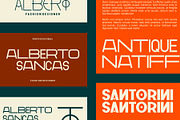 GR Milesons | Artdeco Typeface, a Sans Serif Font by Garisman Std (Thumbnail 8 of 11)