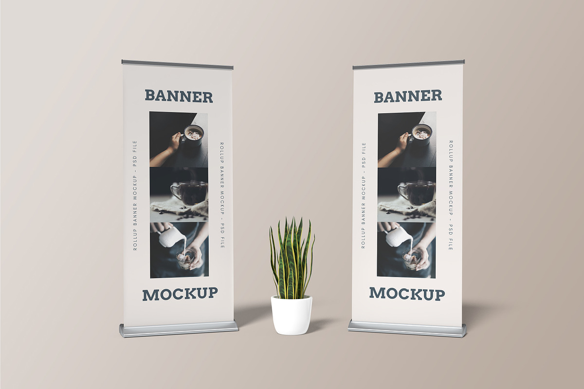 Rollup Banner Mockup, an Advertising Mockup by graphicsecond (Photo 9 of 9)