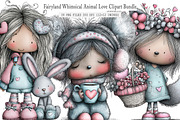 Fairyland Whimsical Animal Love PNG, an Illustration by SinaCreation (Thumbnail 1 of 7)
