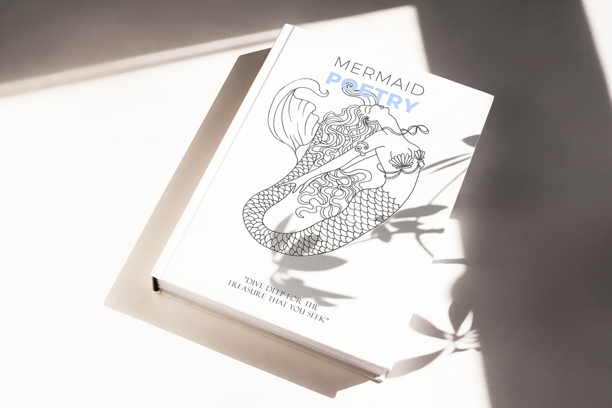 Mermaid Poetry. Lineart & Watercolor, an Illustration by EYWA ART (Photo 11 of 12)
