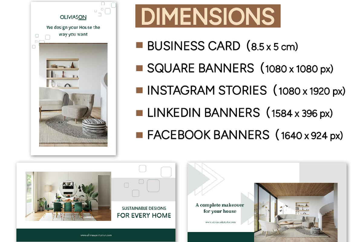 Premium Interior Design Templates, a Social Media Template by Branding by Kellsey (Photo 4 of 5)