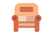Sofa Flat Icon, a Duotone Icon by Pexelpy (Thumbnail 2 of 2)