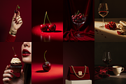 RED luxury aesthetic stock photos, a Beauty & Fashion Photo by My Template Studio (Thumbnail 4 of 12)