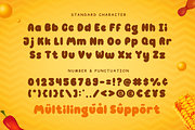 ORANGE CHIPS - Food Font, a Sans Serif Font by Mozatype (Thumbnail 8 of 8)