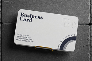Standard Business Card Mockup, a Product Mockup by Designer Dude