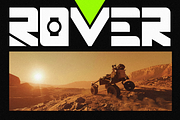 Overmars – Futuristic Techno Font, a Font by figuree studio (Thumbnail 2 of 8)