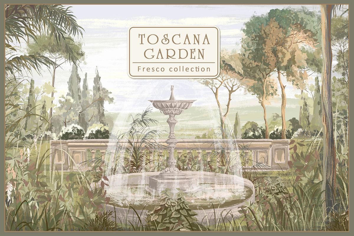 Toscana garden, a Wallpaper Graphic by Natalia0307 (Photo 1 of 13)