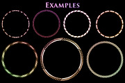 198 Simple Futuristic Circle Brushes, a Brush Add-On by xresch (Thumbnail 11 of 11)
