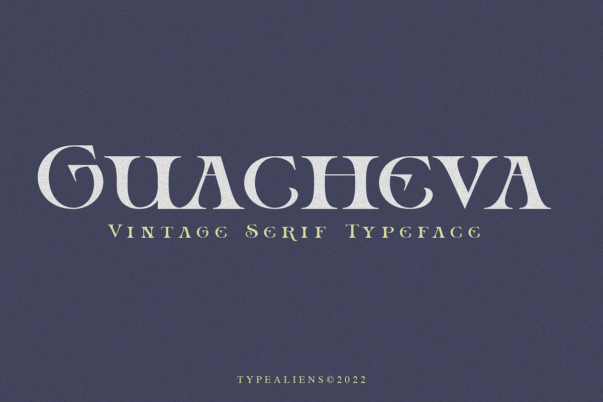 Guacheva, a Serif Font by ilhamtaro (Photo 1 of 10)